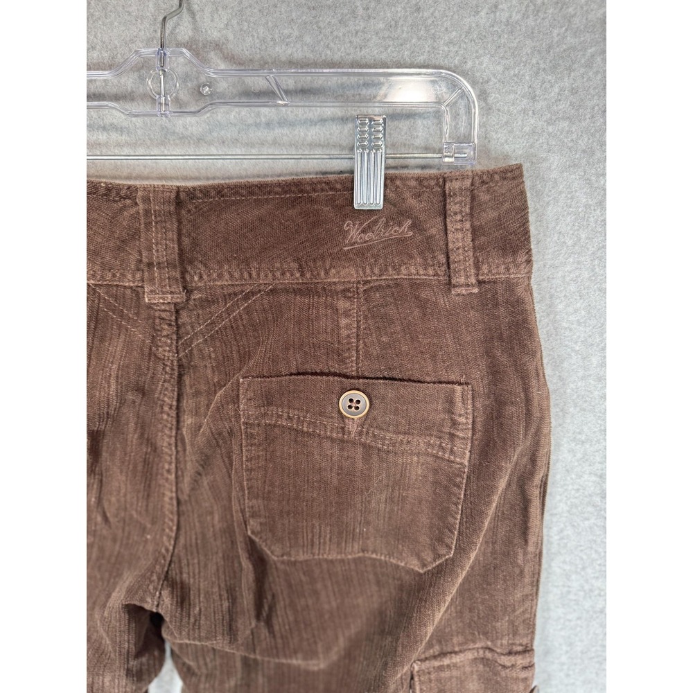 Woolrich Pants Womens 10 Brown Corduroy Cargo Pockets Outdoor Casual‎ Workwear - Picture 12 of 13